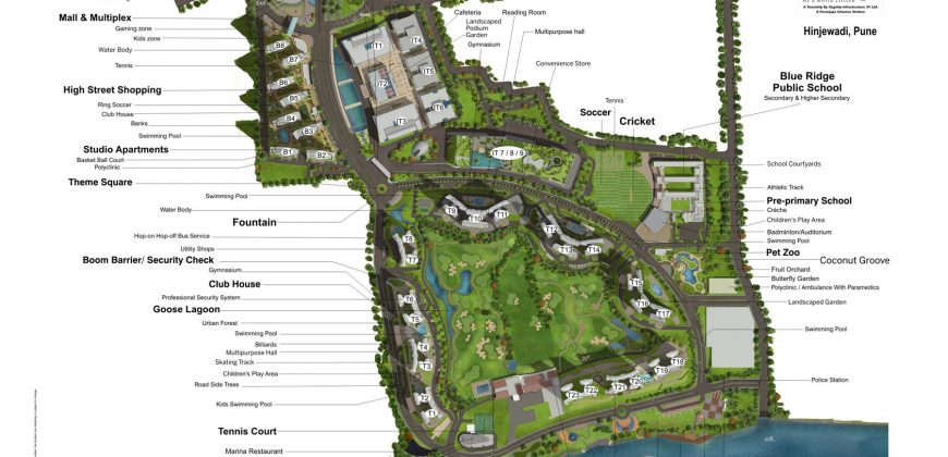 3 BHK for Sale in Blue Ridge, Hinjewadi, Pune